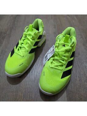 Adidas Adizero Ubersonic 5 Mens 8.5 Tennis Lucid Lemon IH2564 No Box